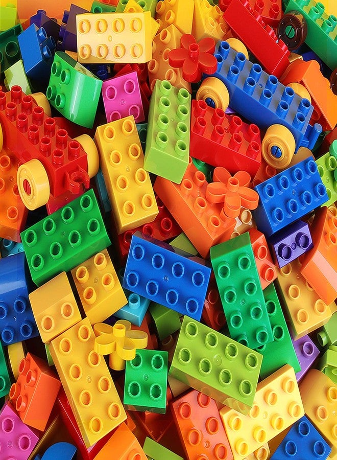 Cutedeer 258 Piece Classic Big Building Blocks Set for Kids Toddlers Compatible with All Major Brands, Large Building Bricks STEM Toys with Gift Box for All Ages Boys Girls - Image 2